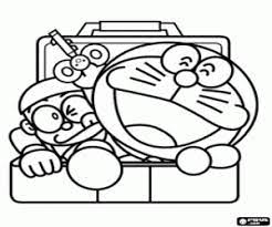 Choose your favorite colors from the palette to paint doraemon. Doraemon Coloring Pages Printable Games