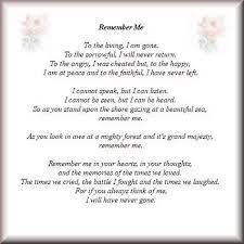 Remember Me Poem In My Grandpas Obituary Obituaries Ideas Obituaries Template Writing A Eulogy