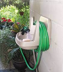 garden sink, hose hanger, outdoor sinks