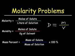 How To Calculate Molarity Given Mass Percent Density Molality Solution Concentration Probl Teaching Chemistry Science Chemistry Medical Laboratory Science