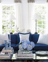 A Blue And White Design Blue And White Living Room White Living Room Living Room Designs