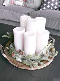 Christmas Living Room Decorations Rustic Winter Decor Christmas Decorations Rustic Christmas Coffee Table Decor