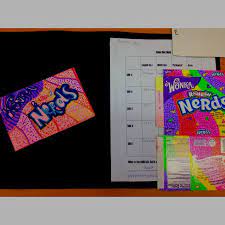 Candy Box Math Use Real Candy Box And Unfold To Make Net Label Sides Of Real Candy Box Math Review Activities Middle School Math Middle School Math Teacher