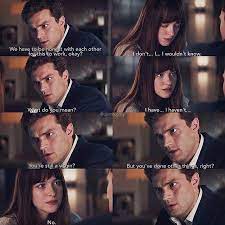 James' husband, niall leonard, which and then after christian finds out about the fire, they don't rush home. Your A Virgin Christian Gray Fifty Shades Shades Of Grey Movie Fifty Shades Series
