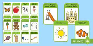 Name 5 Things Categories Card Game Learning Resource Twinkl Card Games Learning A Second Language Cards