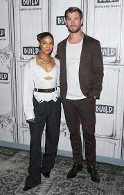Tessa thompson is joining her thor: Tessa Thompson And Chris Hemsworth At Build Series In New York 06 13 2019 Hawtcelebs