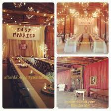 Affordable Party Rentals Vintage Barn Weddings Mallards Croft Location Memphis Tn Byhalia Ms Vintage Barn Wedding Cheap Wedding Invitations Cute Wedding Ideas