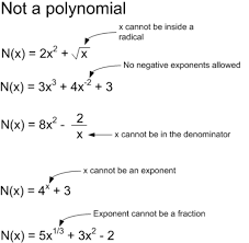 Examples Of Non Polynomials Polynomials Teaching Algebra Division Algorithm