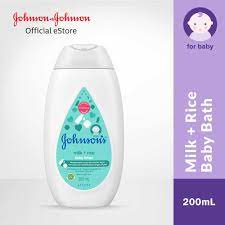 Jual Johnson S Milk Rice Bath 200ml Sabun Badan Bayi Termurah Harga Promo