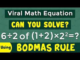 Competitive Math Tricks Youtube Bodmas Math Tricks Order Of Operations