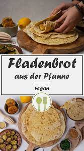 Einfaches Veganes Fladenbrot Aus Der Pfanne Purelimon Rezept Fladenbrot Lebensmittel Essen Rezepte