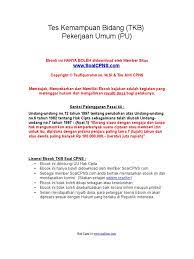 Sebelum kamu scroll lebih ke bawah untuk tes kemampuan bidang (tkb) cpns bidang kementrian luar negeri kali ini, ada baiknya kita. Skb Pekerjaan Umum Pu Ps Koruptormasukneraka