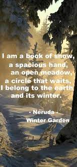 Pablo Neruda Winter Garden Winter Garden Pablo Neruda Pablo