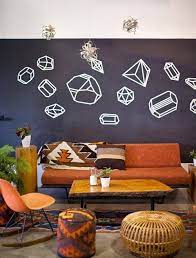 10 Bright Ideas For Decorating With Washi Tape Simple Apartment Decor Apartment Decorating On A Budget Budget Diy Apartment