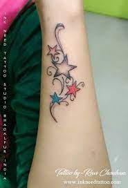 Star Tattoo Star Tattoo For Girl Multiple Star Three Star Set Tattoo Ink Need Tattoo Ravi Chauhan Hand Tattoos For Girls Star Tattoo On Hand Star Tattoos