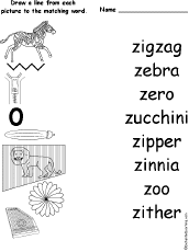 No filter starts contains ends pattern. Letter Z Alphabet Activities At Enchantedlearning Com