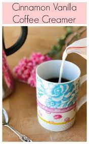 Homemade Vanilla Cinnamon Coffee Creamer With Images Vanilla Coffee Creamer Homemade Coffee Creamer Coffee Creamer Recipe