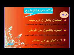 الأفعال الخمسة واعرابها اللغة العربية الصف السادس الابتدائي الترم الثاني المنهج المصري نفهم Youtube