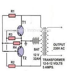 Making A Simple Inverter Circuit Homemade Circuit Projects Circuit Projects Circuit Diagram Power Inverters