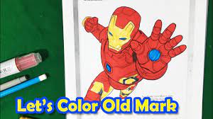 In this video i am coloring iron man from the marvel avengers! Iron Man Age Of Ultron Color Iron Man Mark 45 Coloring Pages Sailany Coloring Kids Youtube