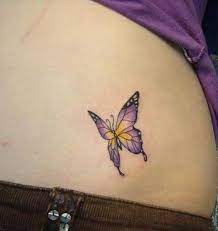 Small Colorful Butterfly Tattoos Ideas For Women Butterfly Tattoos For Women Purple Butterfly Tattoo Tattoos For Women