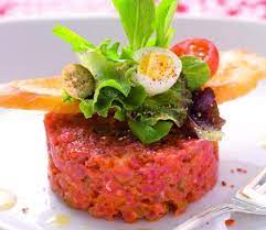 Rindertatar Mit Sardellen Und Wachteleiern Sardellen Wachteleier Tartar Rezept