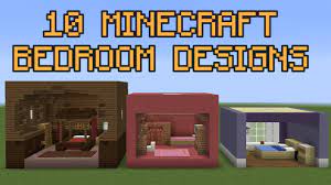 10 Minecraft Bedroom Designs Minecraft Bedroom Minecraft Room Minecraft Blueprints