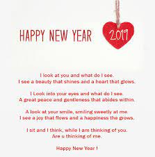 Cute Happy New Year Poems Love Poem For Her Happy New Year Love New Year Wishes Quotes