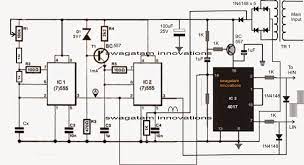 The Post Explains A Simple Variable Frequency Drive Or Vfd Circuit Which Can Be Used For Driving All Circuit Diagram Electrical Wiring Diagram Power Inverters