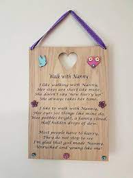 Nanny Poem Nan Quote Nanny Plaque Nanna Gift Nanny Gift Nan Etsy Nanny Gifts Personalised Gifts Nanny Grandparent Gifts