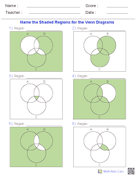 Venn Diagram Worksheets Dynamically Created Venn Diagram Worksheets Venn Diagram Worksheet Venn Diagram Mathematics Worksheets