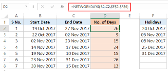 How To Calculate The Number Of Days Between Two Dates In Excel Excel Life Code Excel Formula