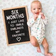 Baby Letter Board Ideas Newborn 3 Months Diy Darlin Baby Milestone Photos 6 Month Baby Picture Ideas Boy 6 Month Baby Picture Ideas