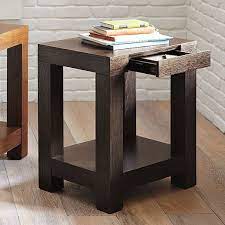 Parsons End Table Chocolate End Tables Home Decor Table