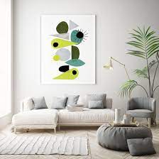 Geometric Wall Art Home Decor Mid Century Modern Art Print Etsy In 2020 Mid Century Modern Art Print Geometric Wall Art Mid Century Modern Art