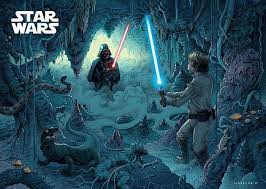 Star Wars Episode V The Empire Strikes Back By Hugo Emmanuel Figueroa Home Of The Alternative Movie Poster Amp Star Wars Tribute Empire Strike Yoda Poster