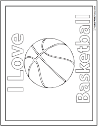 In coloringcrew.com find hundreds of coloring pages of basketball and online coloring pages for free. Basketball Coloring Pages Customize And Print Pdfs