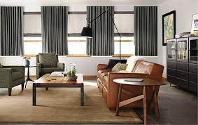 Mid Century Modern Window Treatments In 2020 Modern Furniture Living Room Modern Window Treatments Modern Windows