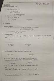 Std 10th Maths Formula In 2020 Arithmetic Progression Math Formulas Distance Formula
