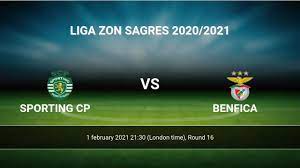 Sporting Cp Vs Benfica H2h 1 Feb 2021 Head To Head Stats Prediction