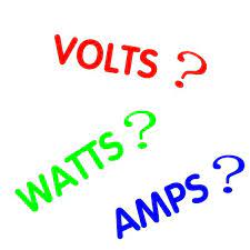 Watts Amps Volts Kilowatt Hours Kwh And Electrical Appliances Basic Electricity Explained Electrical Appliances Watts Samsung Stainless Steel Appliances