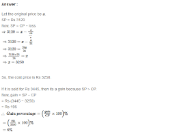Profit And Loss Cbse Rs Aggarwal Class Viii Maths Solutions Ex 10a Aplustopper Rsaggarwal Maths Rsaggarwalclass8 Rsaggarwalcla Maths Solutions Math Class 8