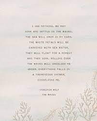 Virginia Woolf Poetry Print The Waves Quotes About The Sea Etsy Sea Quotes Wave Quotes Virginia Woolf Quotes