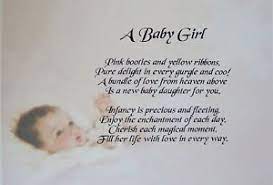 Ebay Page Not Found Baby Girl Poems Personalized Baby Girl New Baby Girls