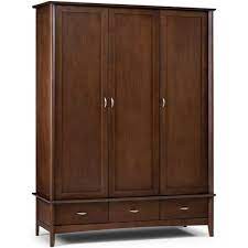 Buy Julian Bowen 3 Door Hardwood Wardrobe Dark Wood At Argos Co Uk Visit Argos Co Uk To S Contemporary Bedroom Furniture Furniture Quality Bedroom Furniture