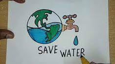 How To Draw Save Water Save Earth Drawing For Kids Earth Drawings Save Earth Drawing Drawing For Kids