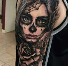 Tattoo Ideas Female Sleeve Sugar Skull Dia De 18 Best Ideas Skull Sleeve Tattoos Skull Girl Tattoo Sugar Skull Tattoos