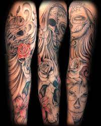Sugar Skull Girl Sleeve Sugar Skull Girl Sugar Skull Sleeve Sleeve Tattoos