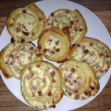 Flammkuchenrolle Rezepte Fingerfood Rezepte Fingerfood