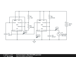 555 Pwm Generator Adc Analogue To Digital Converter Analog To Digital Converter Generation Circuit